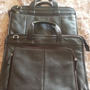 Wilsons leather brown briefcase